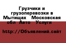 Грузчики и грузоперевозки в Мытищах - Московская обл. Авто » Услуги   